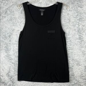 White House Black Market Classic Black Tank Top